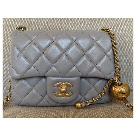 chanel grey bag|chanel mini flap bags.